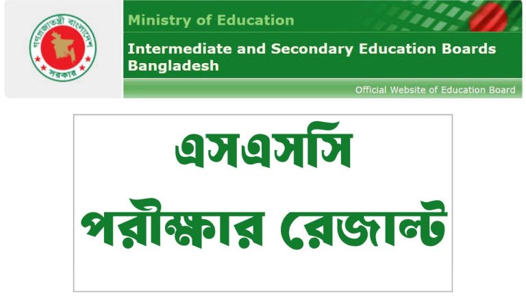 SSC Result 2025 – এস.এস.সি পরীক্ষার ফলাফল